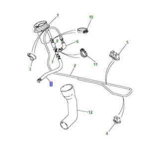 FUEL FILLER BREATHER TUBE MLH100410