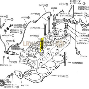 HEAD BOLT 2.25 DIESEL 247683