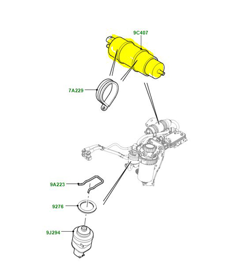 SECONDARY FUEL PUMP LR023043G