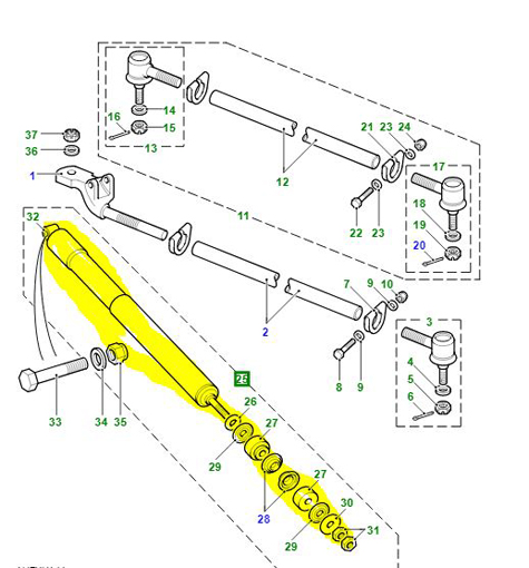 AMORTISSEUR DIRECTION DÉFENDERESSE RTC4472