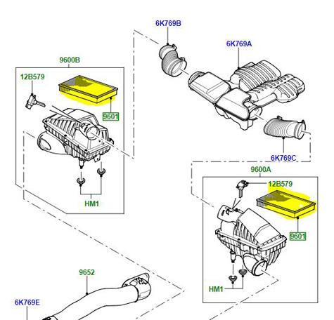 AIR FILTER LR161843