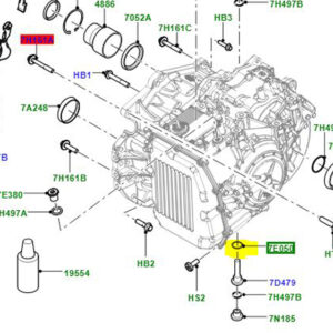 RONDELLE DE BOUCHON DE VIDANGE 6 VITESSES AUTO - FREELANDER 2 - EVOQUE LR002461