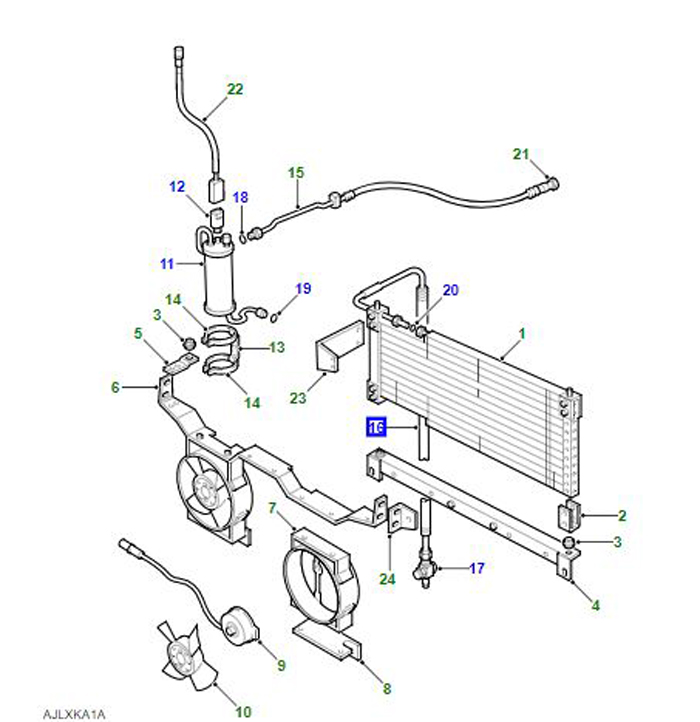 HOSE  COMPRESSOR- CONDENSER AIR CONDITIONING    RTC7430