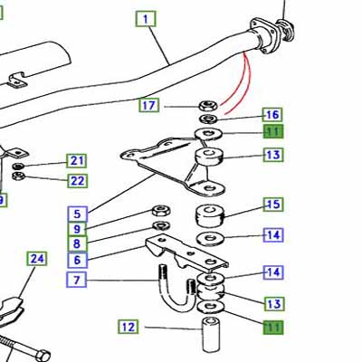 WASHER EXHAUST SYSTEM WP105L