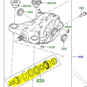 PINION REPAIR KIT REAR DIFFERENTIAL LR158115
