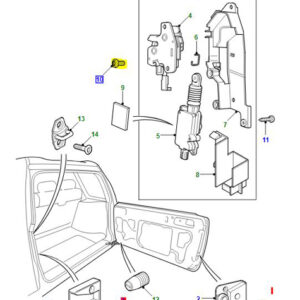 SCREW REAR DOOR LATCH ASR1680
