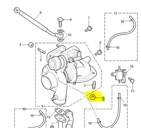 NUT M10 FLANGE EXHAUST     ESR2034BM