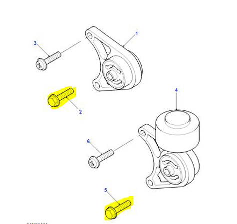 BOLT DIFFERENTIAL MOUNTING FC112187