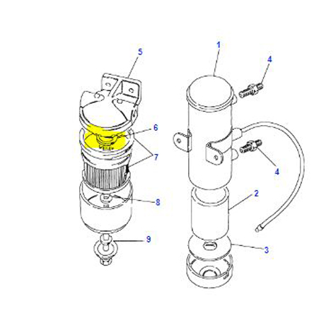GASKET OIL FILTER HOUSING JS657L