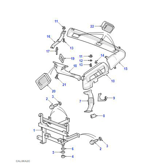 RETAINER CLIP MXC7421