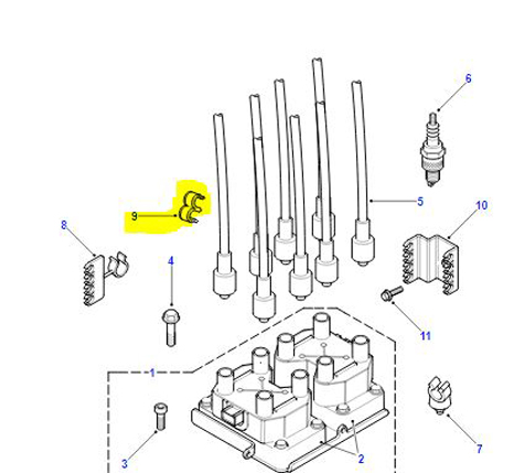 CLIP HIGH TENSION LEAD NGD000010