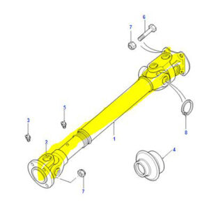 PROP SHAFT FRONT DISCOVERY 2 TVB000110
