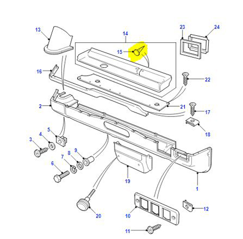 FASTENER DRIVE YOO5098PMP