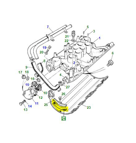 INLET MANIFOLD SEAL 602099