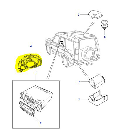 CABLE NAVIGATION SYSTEM XUD000020