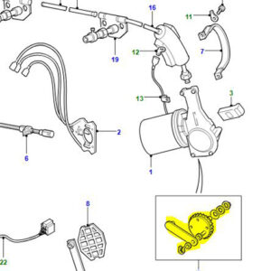 GEAR WIPER MOTOR 517646