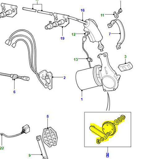 GEAR WIPER MOTOR 517646