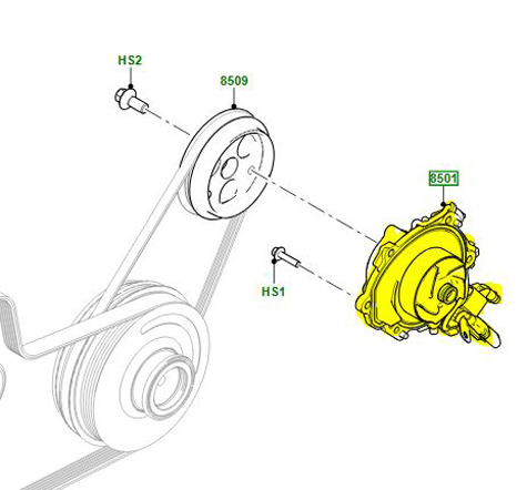 WATER PUMP 104123461G