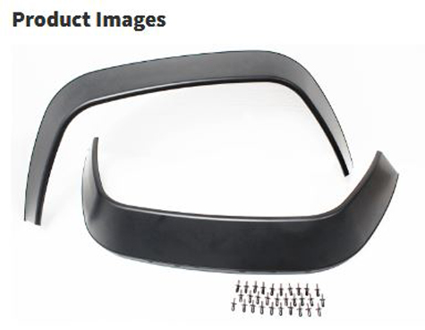 DEFENDER FRONT WHEEL ARCH PAIR + 30MM TF1979