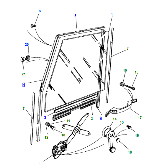 GLASS CHANNEL MTC4071