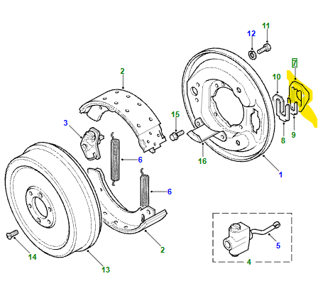 DUST COVER HAND BRAKE 515466