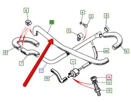 HOSE PLENUM ERC9116