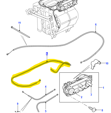 HEATER CABLE LR020951G